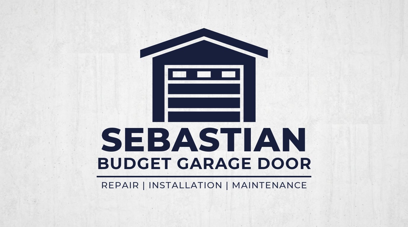 Sebastian Budget Garage Door Logo